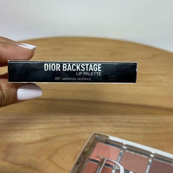 Dior Backstage Lip Palette in 001 Universal Neutrals - Matte, Glossy Satin NEW - Picture 2 of 5